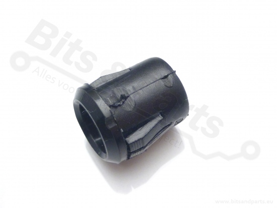 LED fitting/armatuur  10mm kunststof zwart